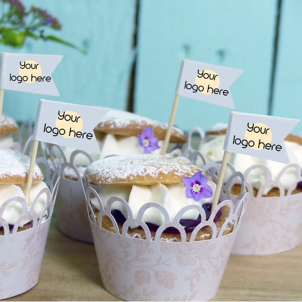 Cupcake Flags