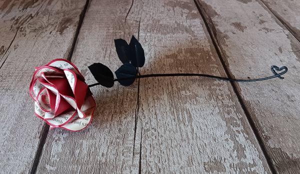 Single Discworld book rose