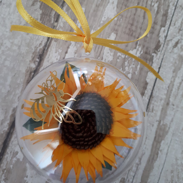 Paper sunflower