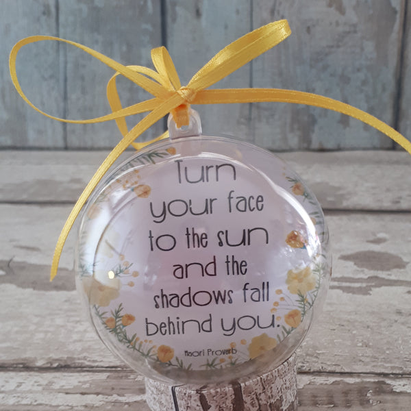 Trio of Sunflowers - A gorgeous set of Dawn, Light and Hope quote bubbles