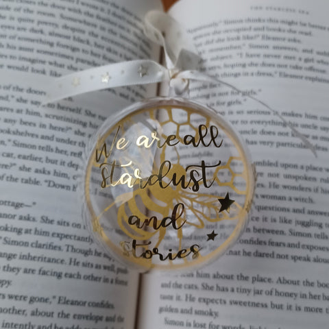 The Starless Sea inspired Bee silhouette bauble