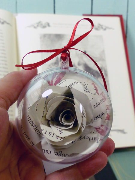 Charles Dickens paper rose