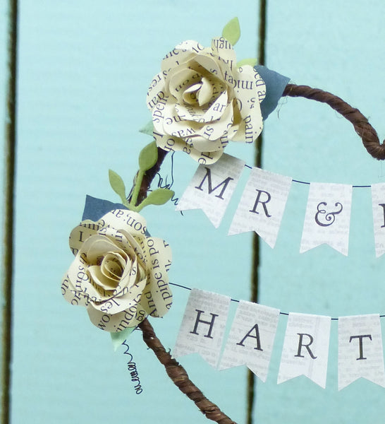 book rose cake decoration