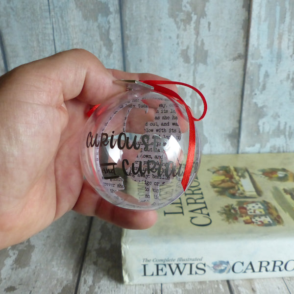 Lewis Carroll Alice quote decoration