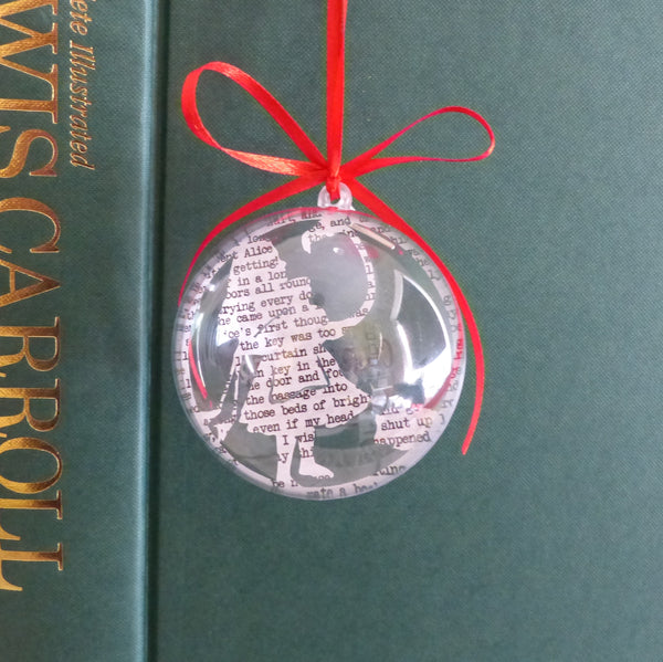Alice in wonderland bauble
