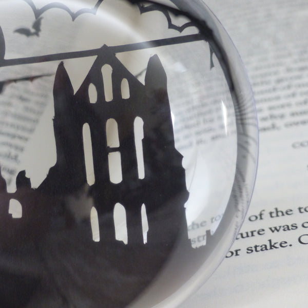 Whitby Abbey silhouette bauble