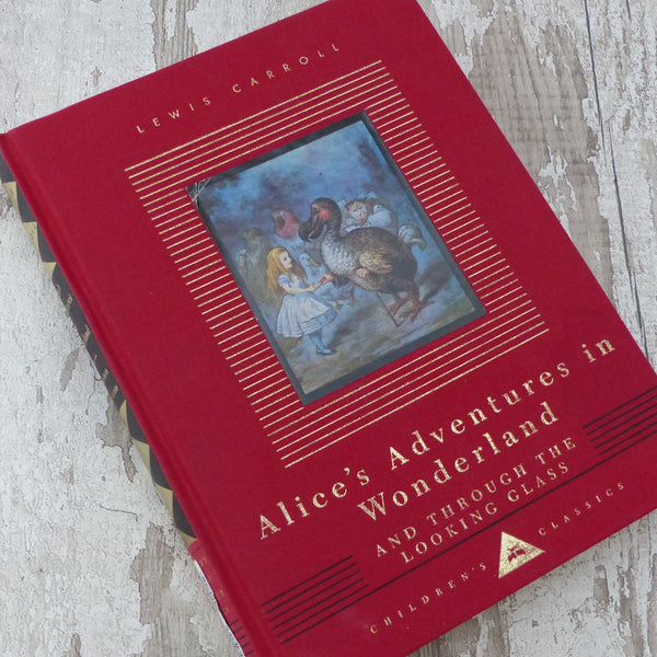 Photo of Lewis Carroll's Alice's adventures in wonderland book