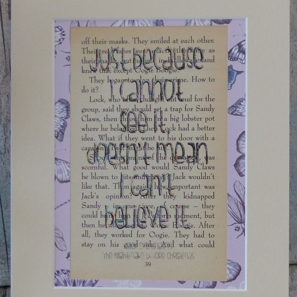 Nightmare before Christmas art print