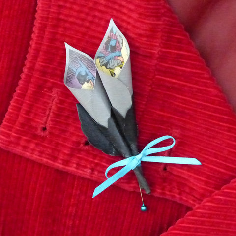 Batman buttonhole